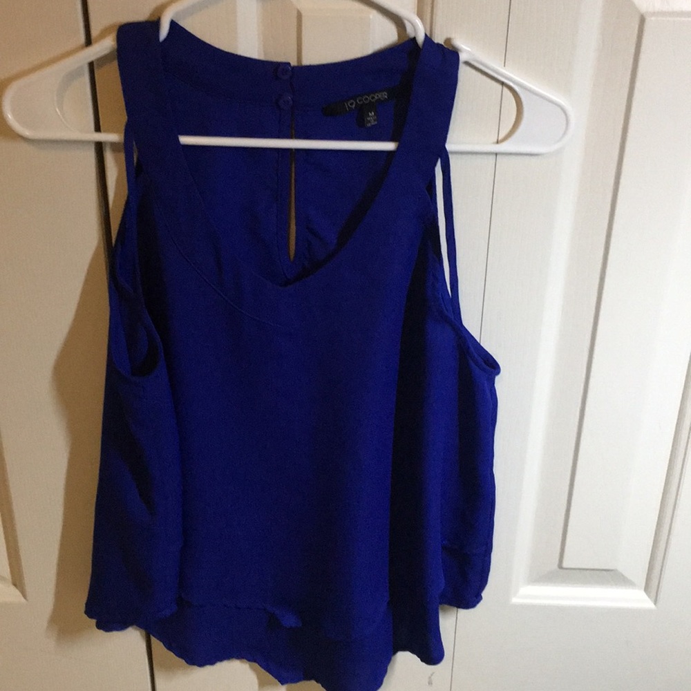 Royal blue tank top